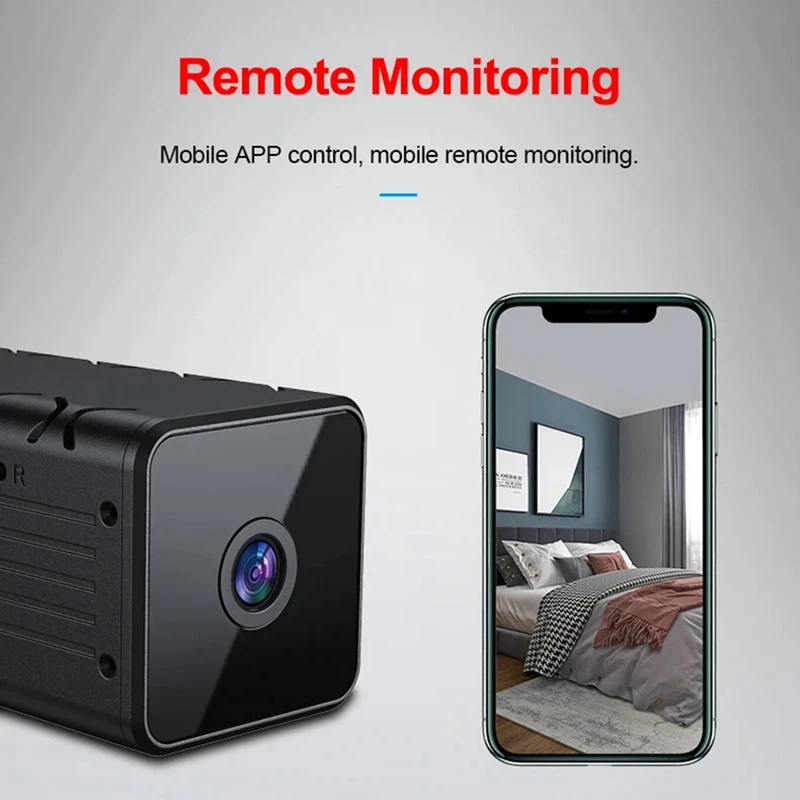ワイヤレス WIFI カメラ屋内ビデオレコーダー赤外線ナイトビジョン監視広角
