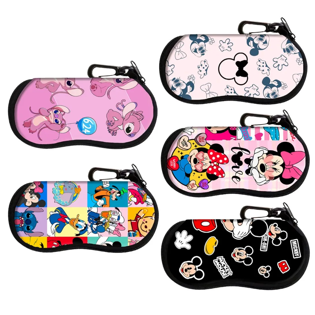 

Animation Soft Shell Glasses Case Cute Glasses Protect Shell Cloths Accessories Men Women Fashion Glasses Bag Gifts for Friends