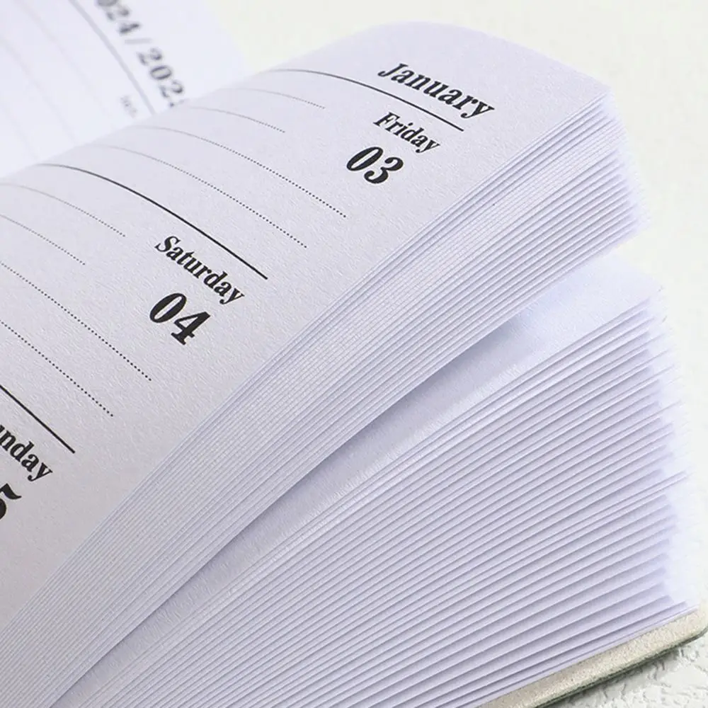 

English A7 Mini Pocket Notebook To Do List Taking Notes 2025 Schedule Planner Notepad 12 Months Academic Weekly Agenda