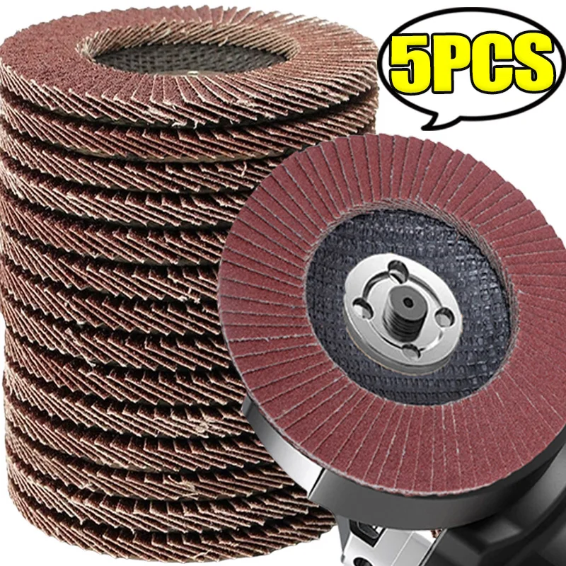 

40/60/80/120Grits Flat Flap Discs Universal Grinding Wheels Sanding Discs for Angle Grinder Wheels Polishing Pads Welding Tools