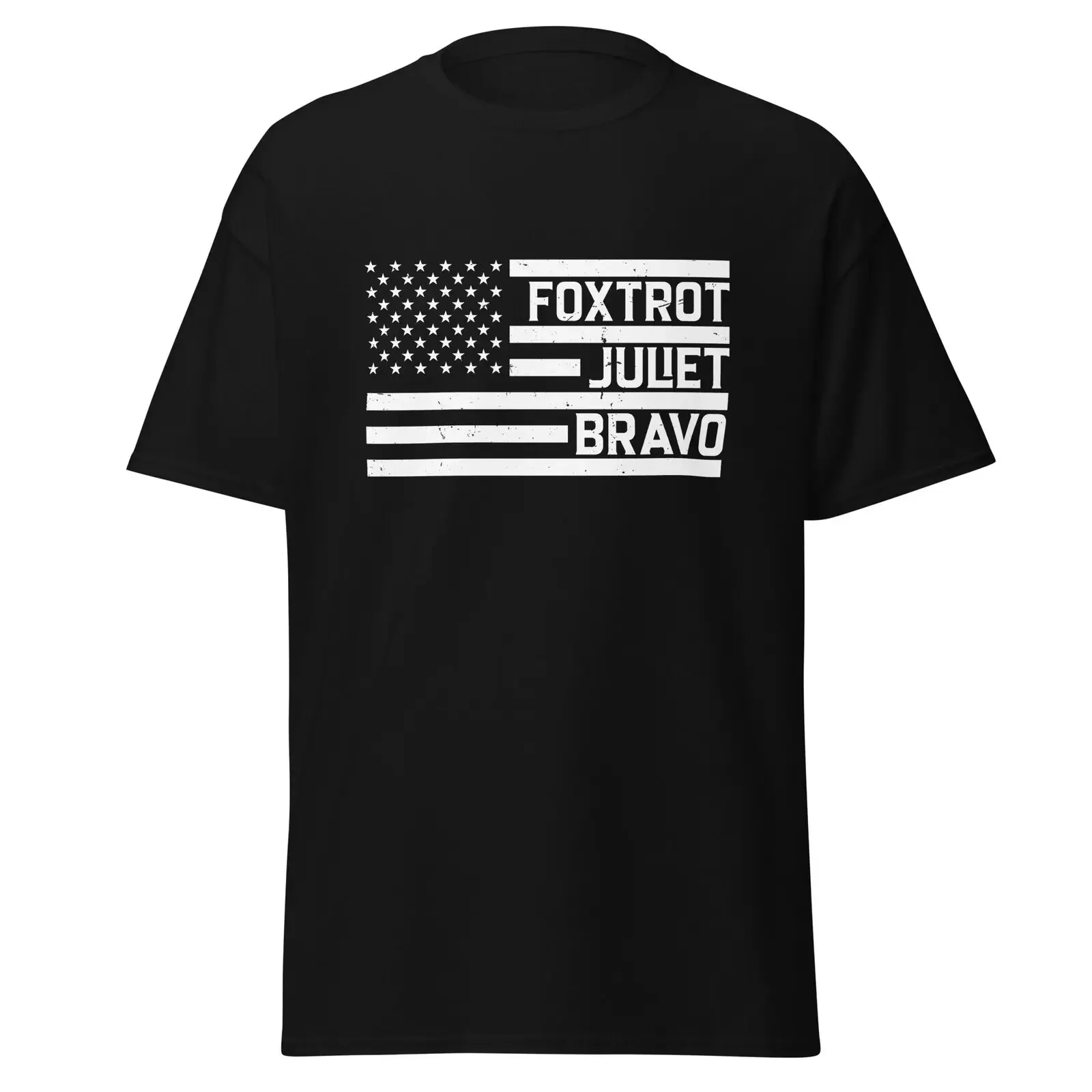 Unisex T-shirts for Men Women Summer Tees Cotton Luxury brand vintage oversizedFoxtrot Juliet Bravo FJB Funny T-Shirt Elections