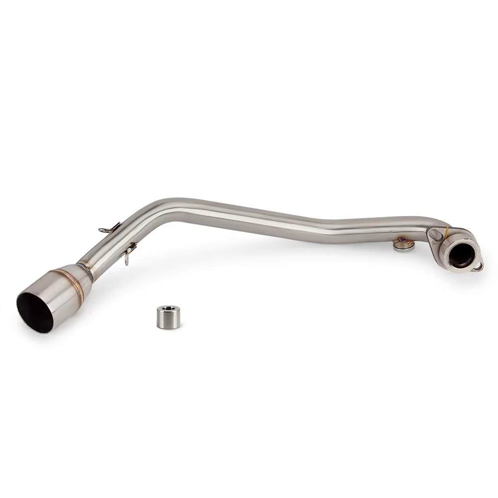 Motorcycle System Exhaust Stainless Front Link Header Pipe  Interface Tube For Yamaha SMAX Force 155 Smax155 Force155