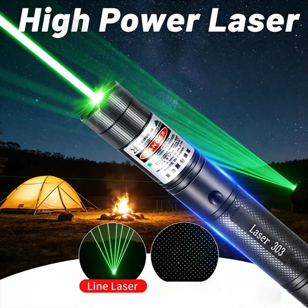 (Nicht enthalten: Batterien) Grüner Laserpointer Lehrmittel Automatisches Katzenspielzeug mit Laserfokus Einstellbarer Laserpointer