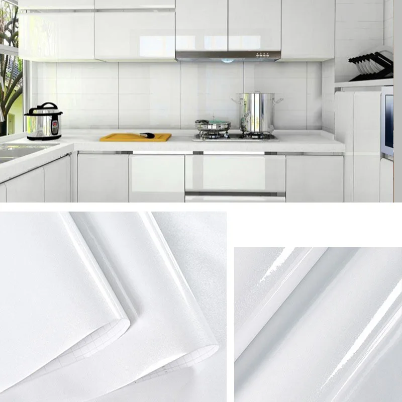 Picture 6: Kitchen Countertop Stickers Oil-Resistant Heat-Resistant Cabinet Table Refreshing Waterproof Oil-Proof Self-Adhesive Wall Paper