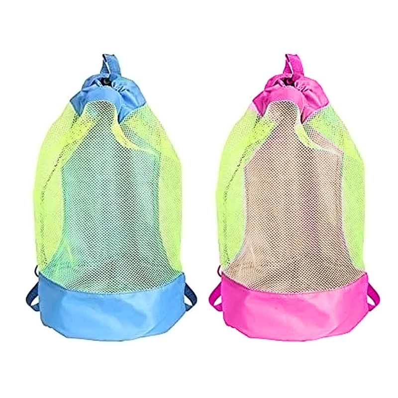 

Swimming Beach Shoulder Bag Child Bath Bag Pool Toy Storage Drawstring Backpack