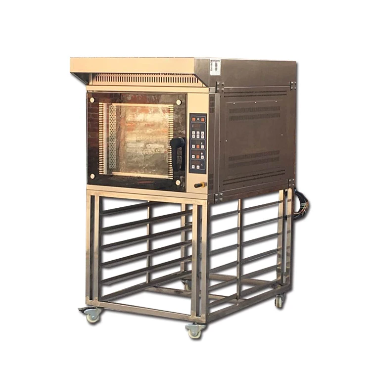 

SCVE-5C Five-Plate Hot Air Circulation Furnace Commercial Large Bread Cake Oven Pizza Bakery Equipment