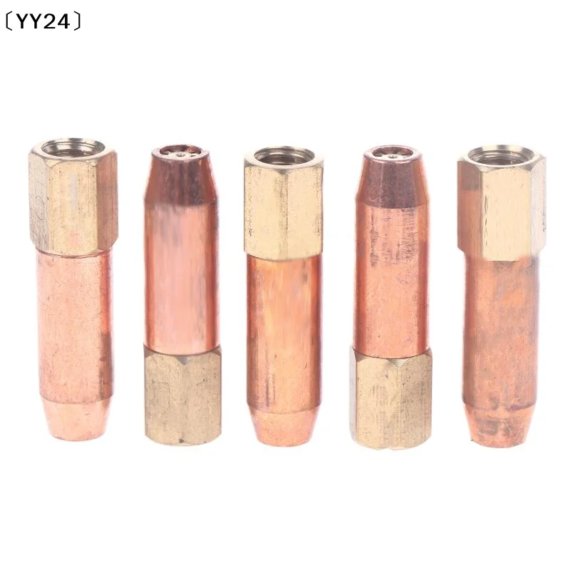 〔YY24〕YH01-2 Gas Brazing Torch Nozzle Welding Accessory Pure Copper Torch Tip 1# 2# 3# 4# 5# Propane Acetylene Oxygen Welding