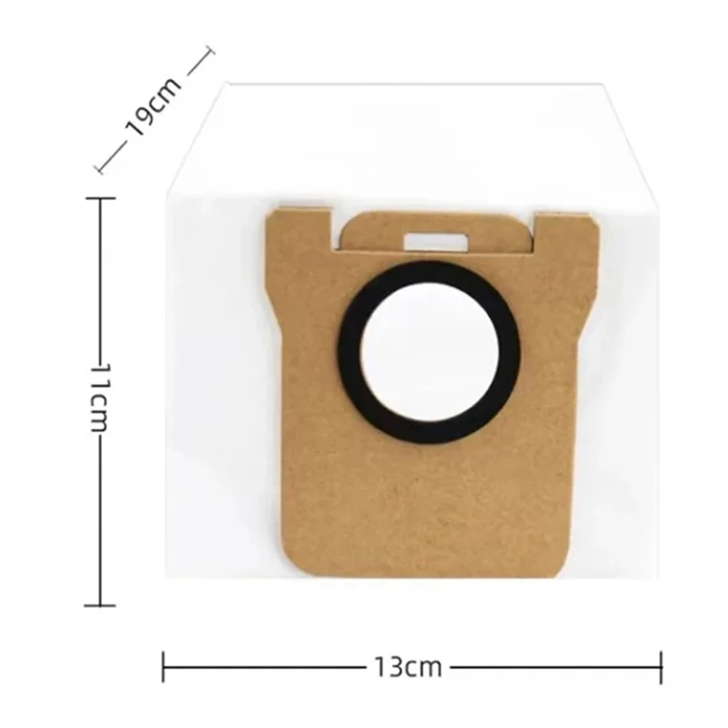 Kantong debu pengganti 20 buah, untuk Dreame Bot L30 Ultra Robot penyedot debu sampah kantong kotor