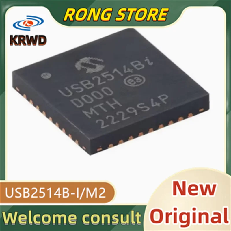 

5PCS USB2514Bi New Original IC Chip QFN USB2514B-I/M2 USB2514B-I/M USB2514B-I USB2514B USB2514
