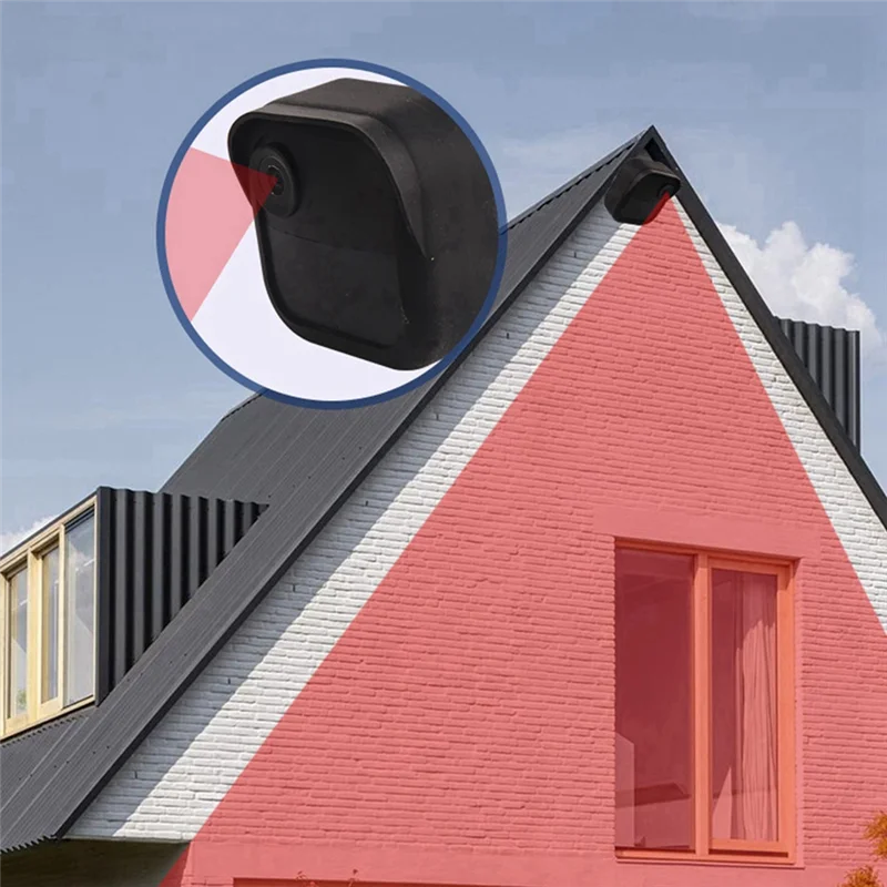 2PCS Silicone Protective Case For Blink Outdoor 4 Security Camera Cover Weatherproof Weather-Resistant Cover Case-A79G