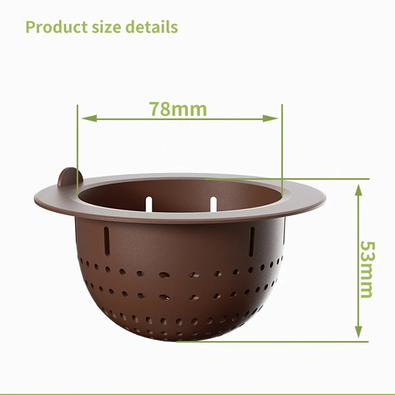 2 Stück Cartoon Rettich Form Waschbecken Mülls ieb Küche Waschbecken Anti-Verstopfung Abfluss filter einfach zu installieren einfach zu bedienen