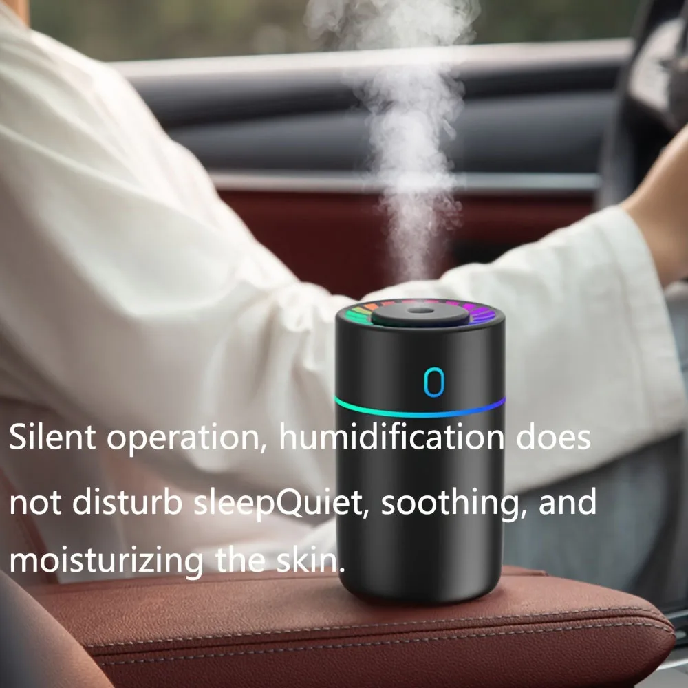 Mini Air Humidifier USB Electric Aroma 230ML Diffuser Essential Oil Purifier Aromatherapy Mist Maker Lights for Car Home Bedroom