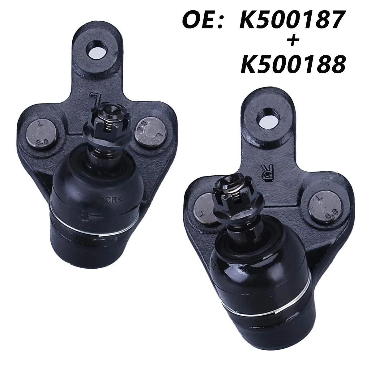 

K500187 + K500188 Передние нижние шаровые шарниры для 2010-2020 Sienna 2008-2019 Highlander RX350 RX350L RX450H RX450HL VENZA Все модели