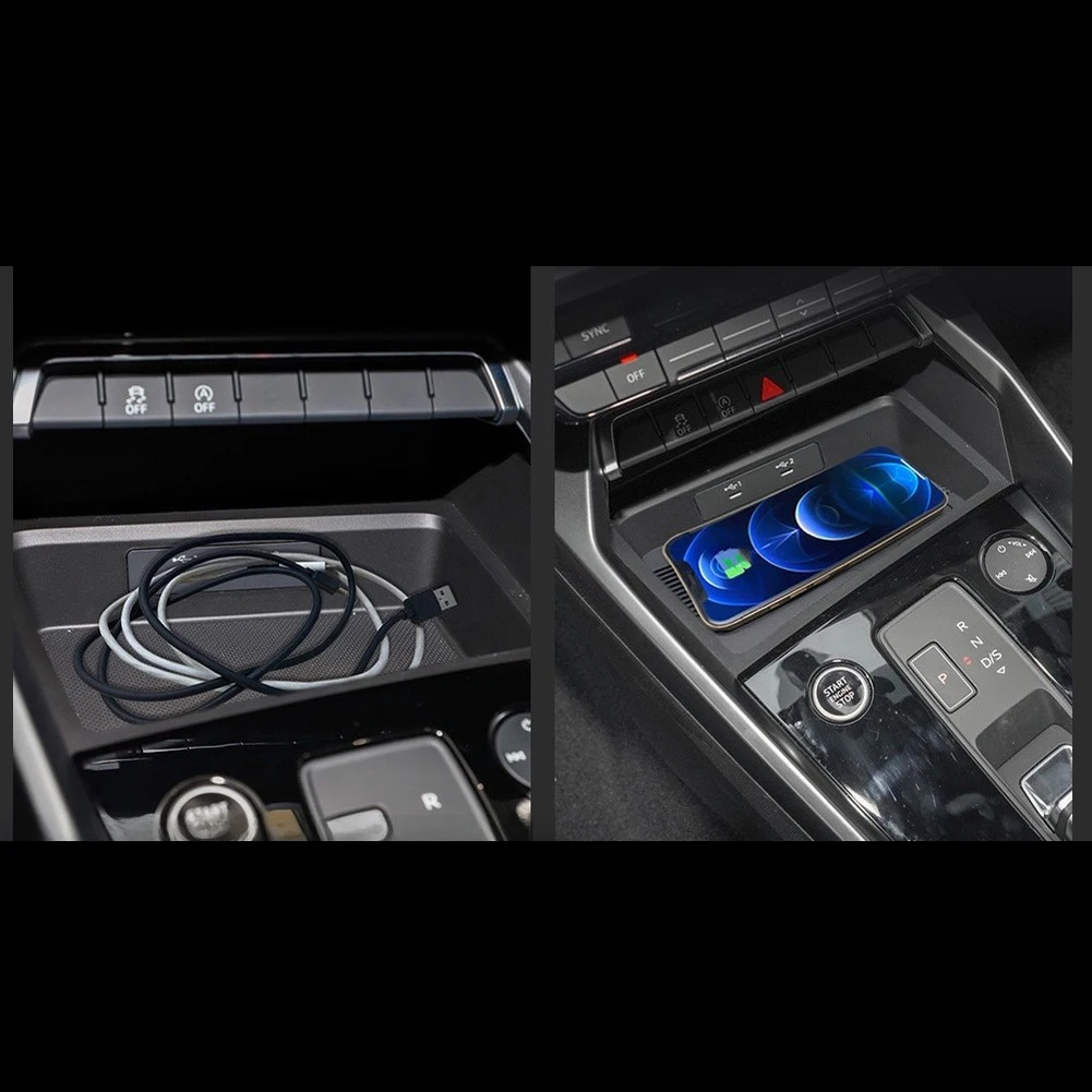 Console-Mounted Wireless Charging Unit Compatible with For S3 RFor S3 8Y Models Built in 2021 2022 2023 or 2024