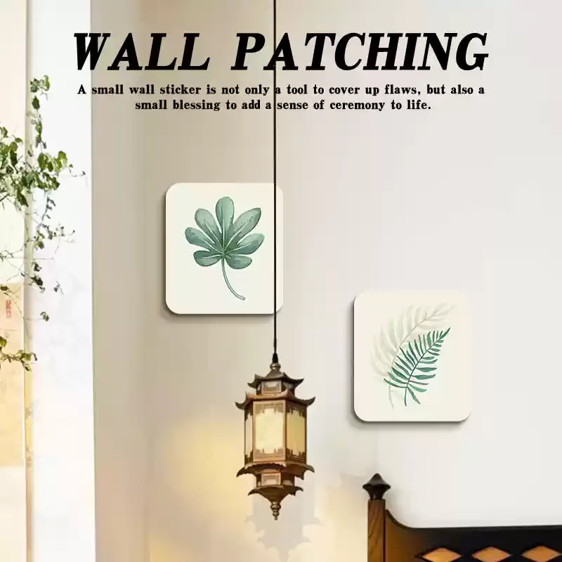 Acrylic hole patching wall stickers living room wall renovation decoration cover up stickers 3D stickers switch holes cover up