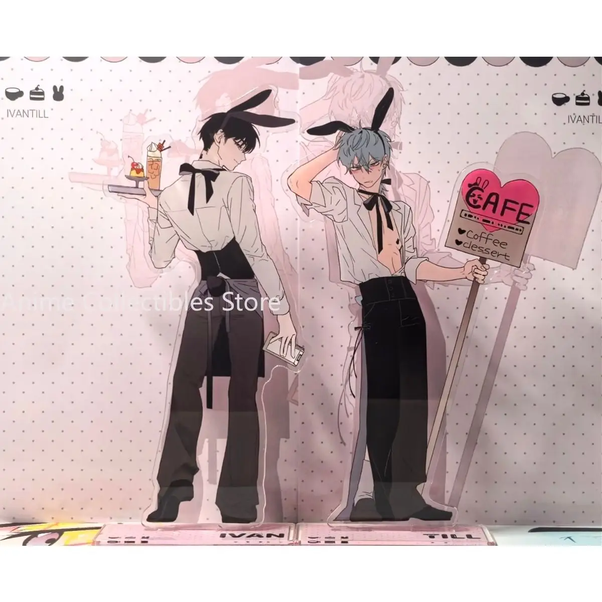 

Anime ALIEN STAGE TILL IVAN Acrylic Stand Model Plate Decoration Desk Figure Display Friend Gifts Cartoon Accessorie