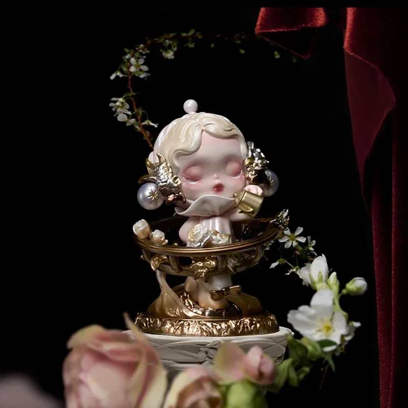 POP MART SKULLPANDA Petals In Four Acts Series Mystery Box Originele Blind Box Guess Toys Bag Ornament Figuur Home Decor Bureaubladdecoratie