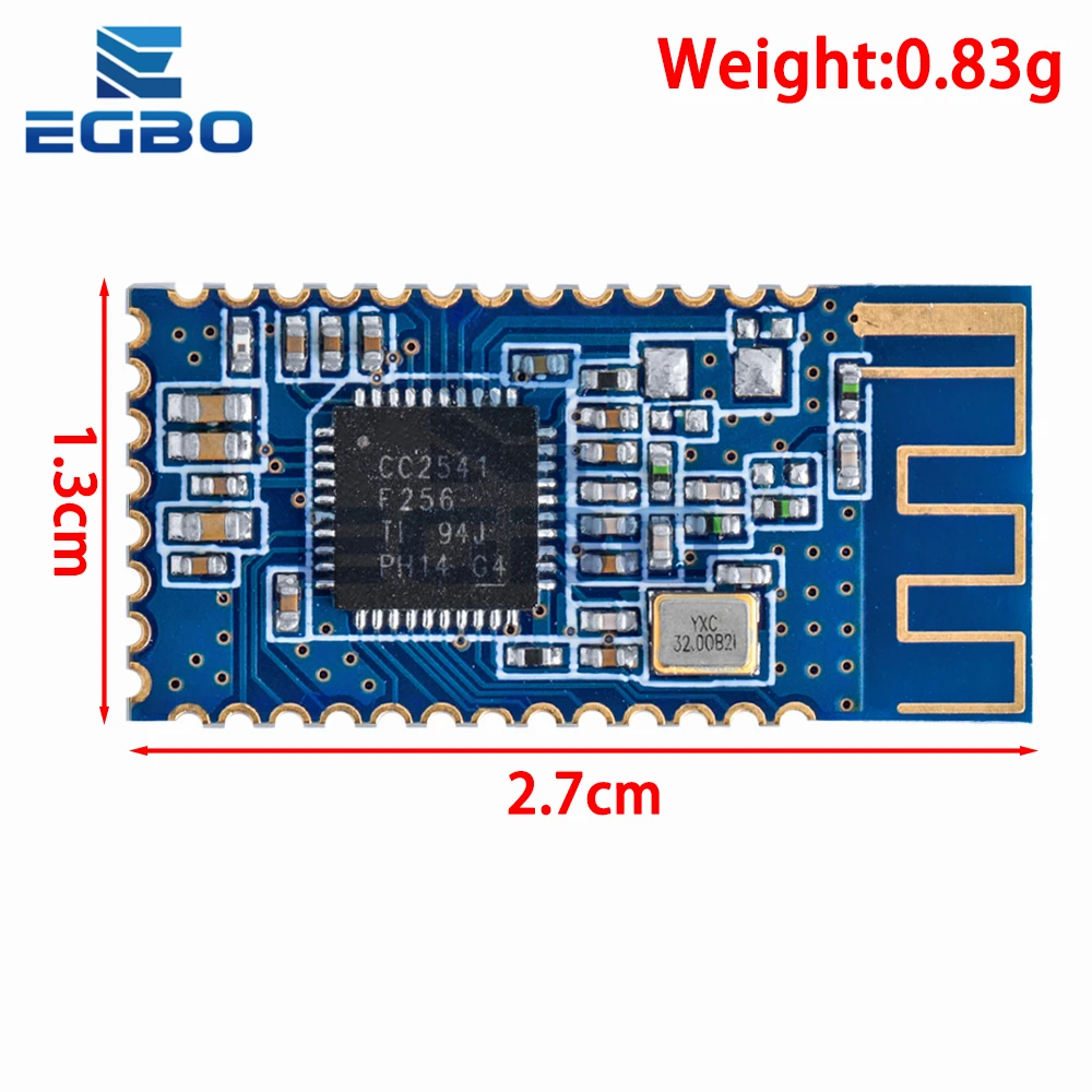 1PCS EGBO  AT-09 AT 09  Android IOS BLE 4.0 Bluetooth module CC2540 CC2541 Serial Wireless Module compatible HM-10