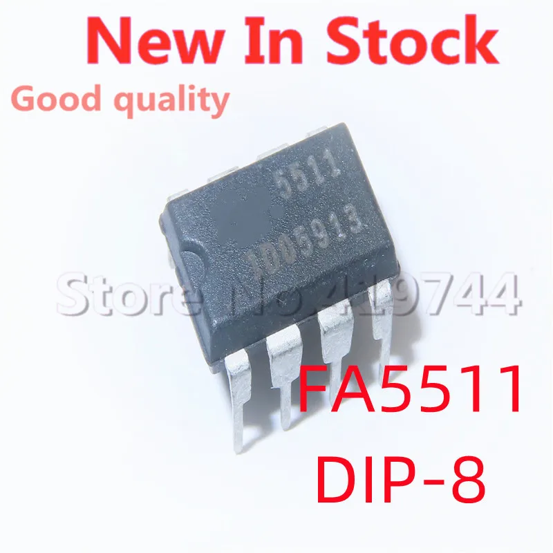 5PCS/LOT FA5511 screen printing 5511 DIP-8 LCD power management chip In Stock NEW original IC