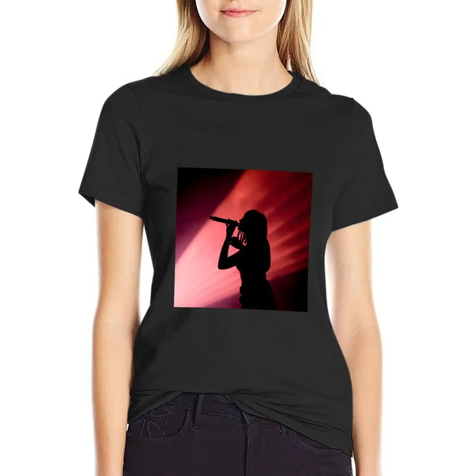 

Album singer T-Shirt plain customs design your own tops animal print t shirt Women