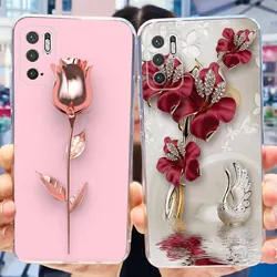 For Xiaomi Poco M3 Pro 5G Case PocoM3 M 3 M3Pro 4G 5G Elegant Printing Soft Silicone Clear TPU Slim Phone Back Cover