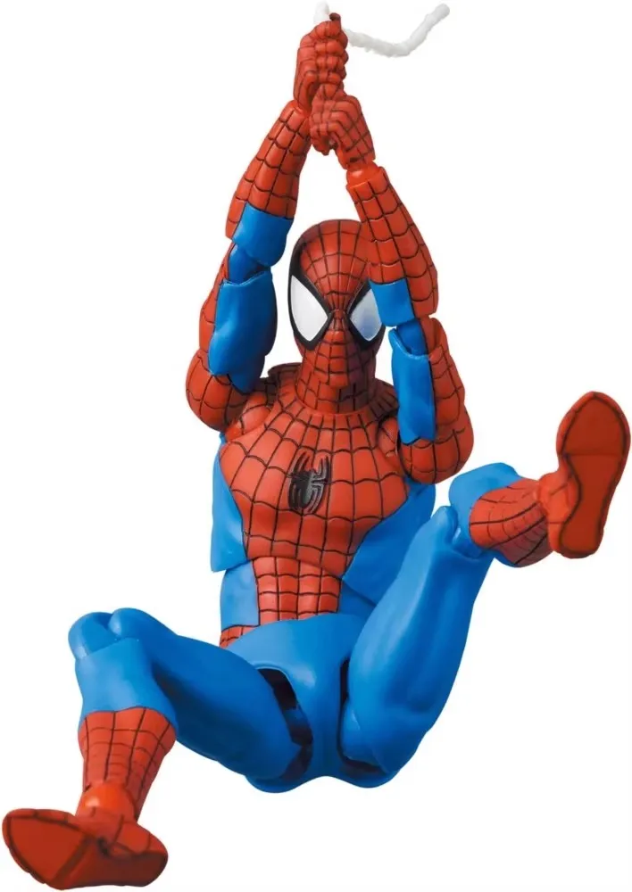 Spiderman 2099 Anime Figur Spiderman Across The Spider-Verse Teil One Shf Action Figur Modell Statue Spielzeug Schreibtisch Dekor Kind Geschenk – Detail 3
