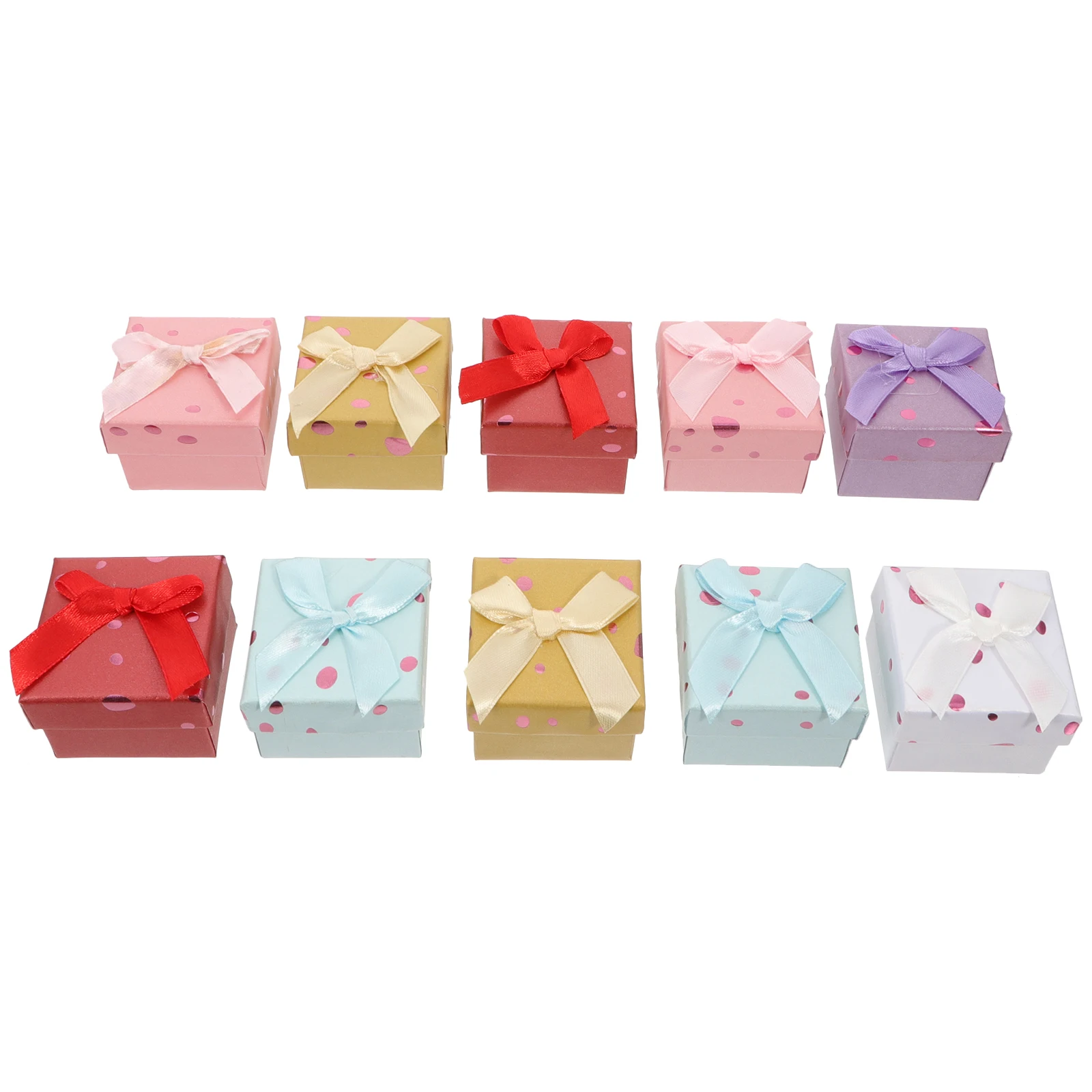 

10 Pcs Jewelry Box Packing Boxes Gift Case Bracelet Container Paper Conatiner Storage Holder