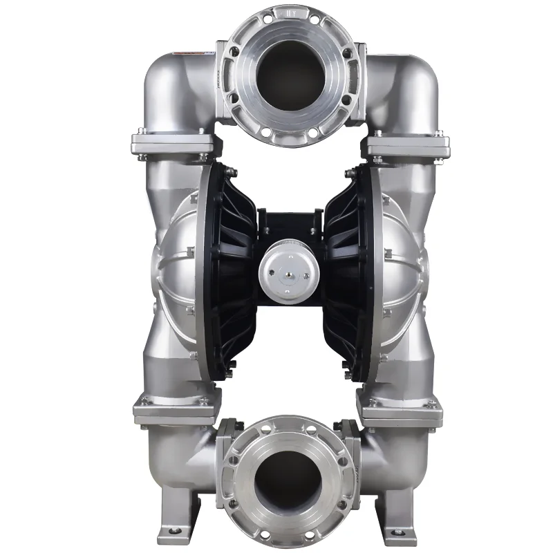 QBY3-125P Manufacturer 304 Stainless Steel Pneumatic Diaphragm Pump Chemical Industry Oil Air Pump