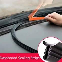 Car Dashboard Soundproof Rubber Seal Strip for VW Volkswagen Polo Golf Passat Beetle Caddy T5 Up Eos Tiguan Skoda A5