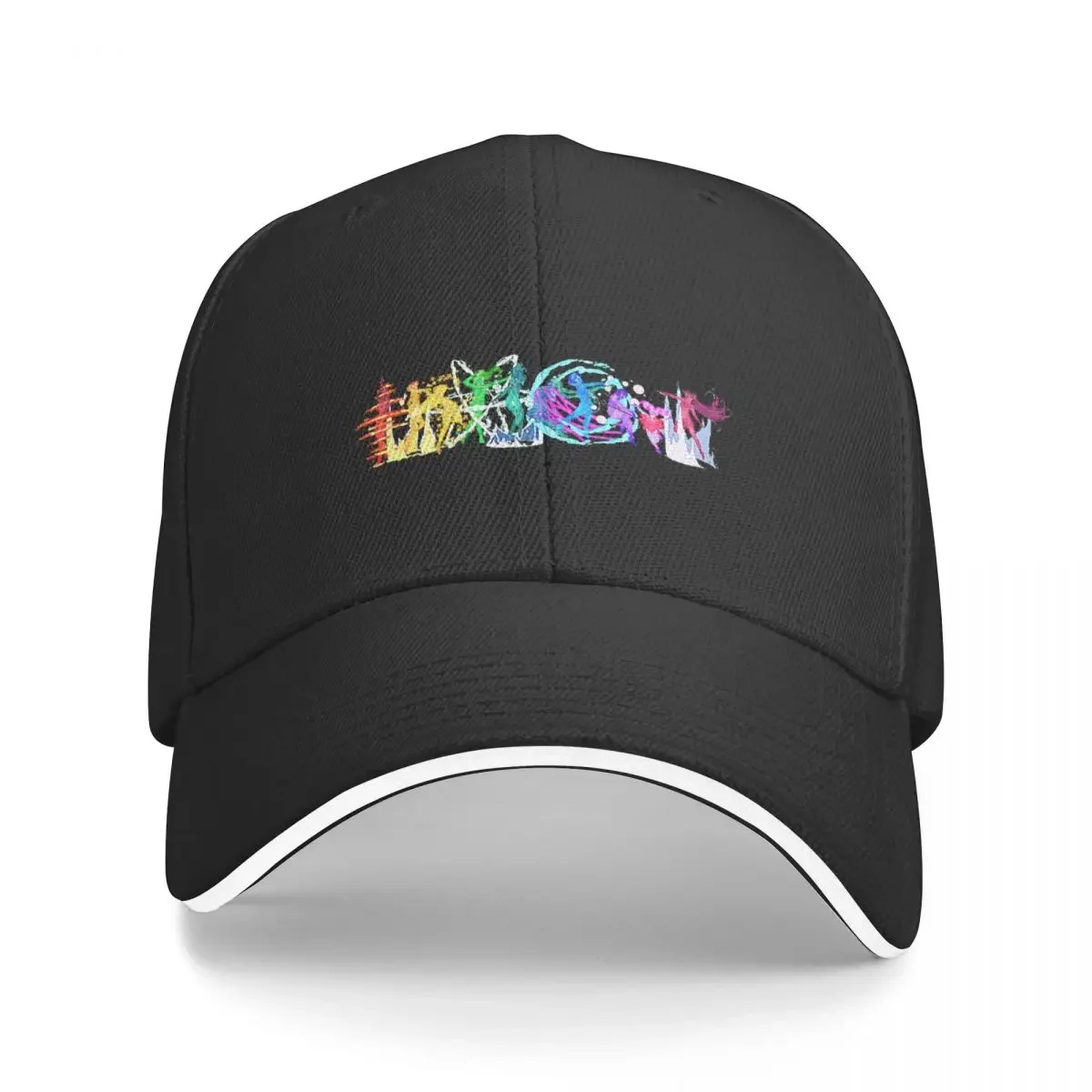 Rainbow Senshi Baseball Cap Anime Custom Cap party Hat Mens Women's