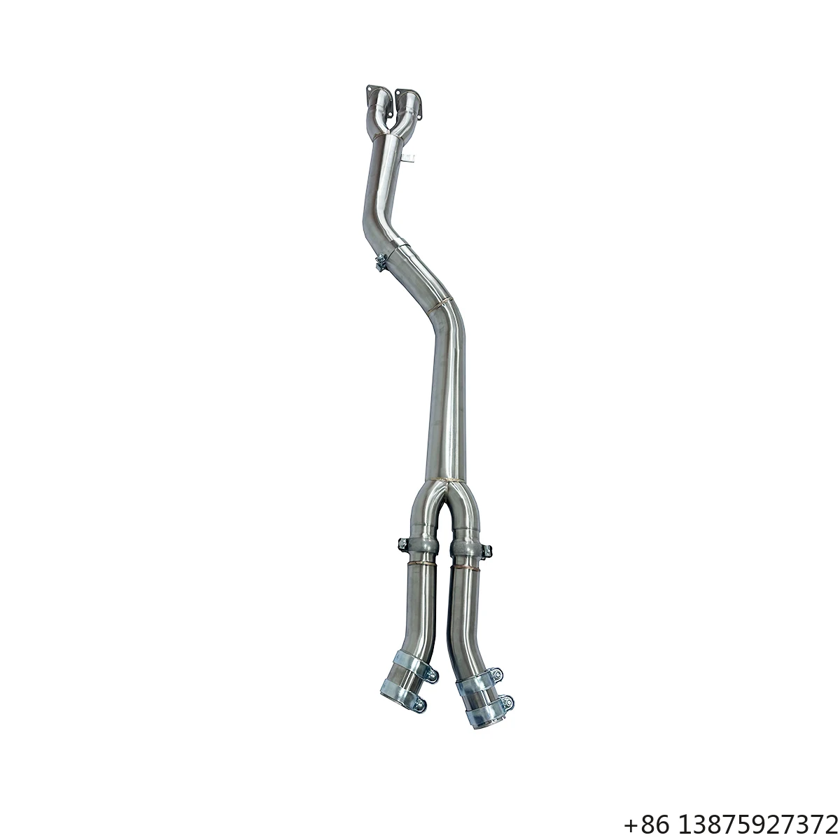 

Ecnal for F97 F98 X3M X4M S58 3.0T High Performance Stainless Steel Single Tube 89mm Exhaust Midpipe