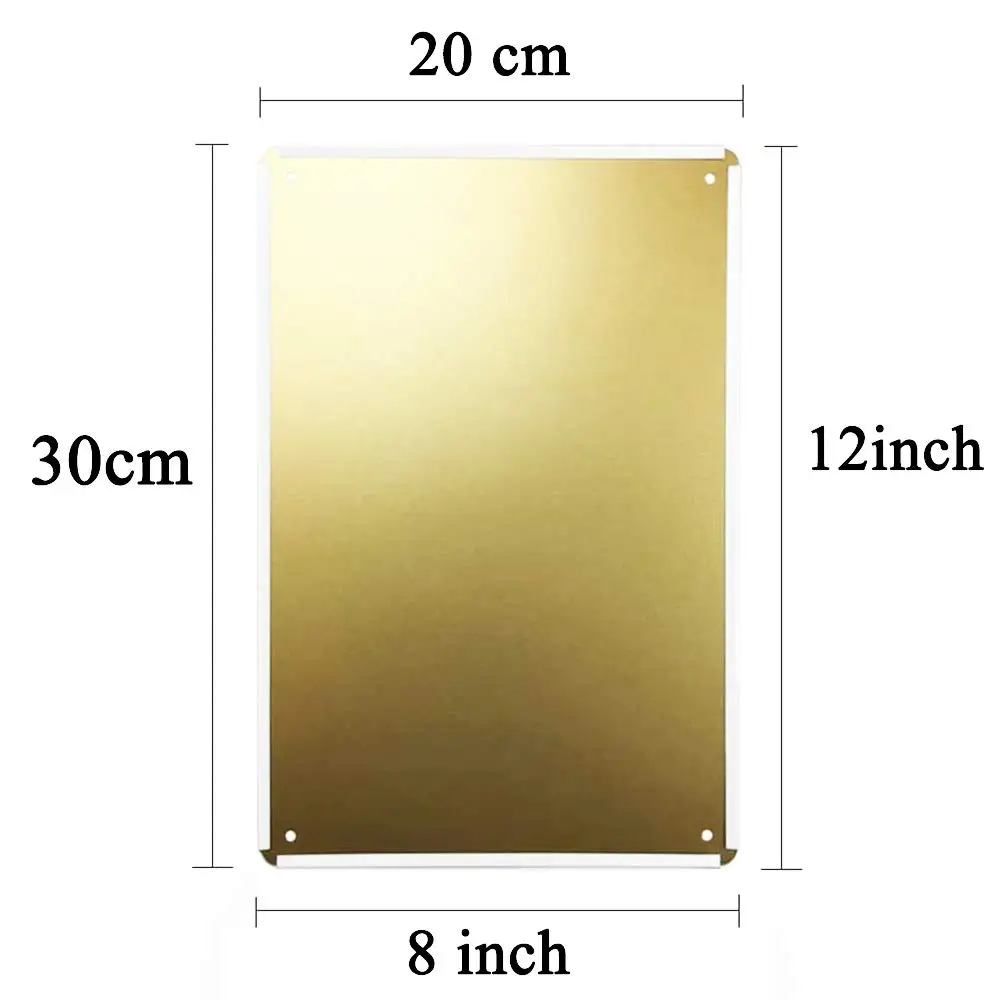 1p، ملصق معدني لألعاب الفيديو توكي ريترو - 20 × 30 سم () علامة #4