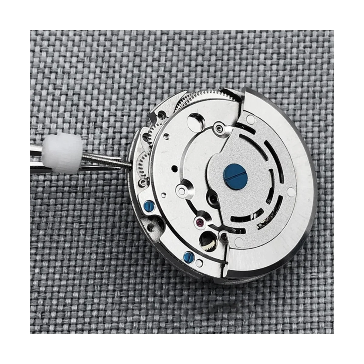 

Superb DG2813 Movement White Calendar Date Mechanical Automatic Movement Substitute Miyota 8215 821A Movement
