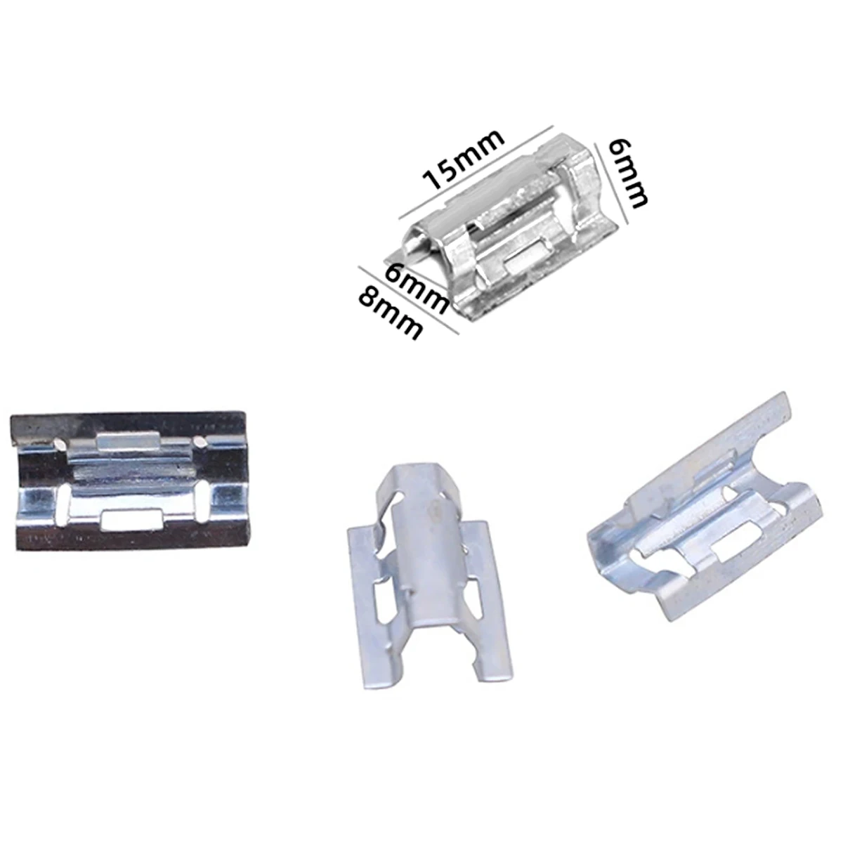 10/100 Car Center Console Audio Navigation Panel Metal Fasteners Cilps For VW Lavida Passat B5 Golf 7 Touran Santana 19 Haval H6