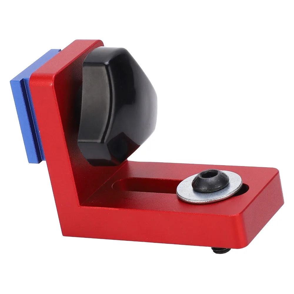 

2 pcs 30 Type ​Miter Track Stop Aluminum Alloy Red T-Track Sliding Bracket For 30 T-Track T-Slot Limiter