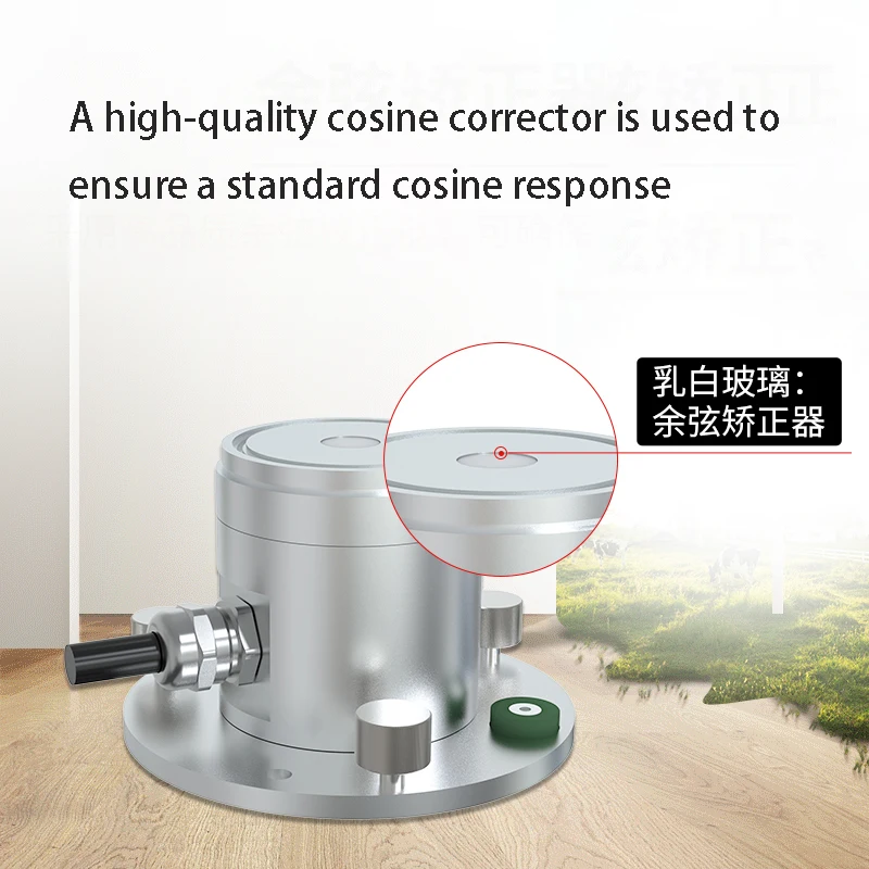 Accurately measured solar total radiation sensor transmitter