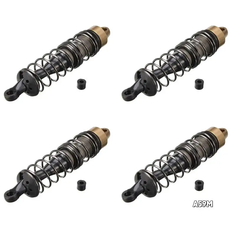 JLB 레이싱 CHEETAH 1/10 Brushless RC 자동차 부품 액세서리 용 4X 충격 흡수 장치 댐퍼 EA1060