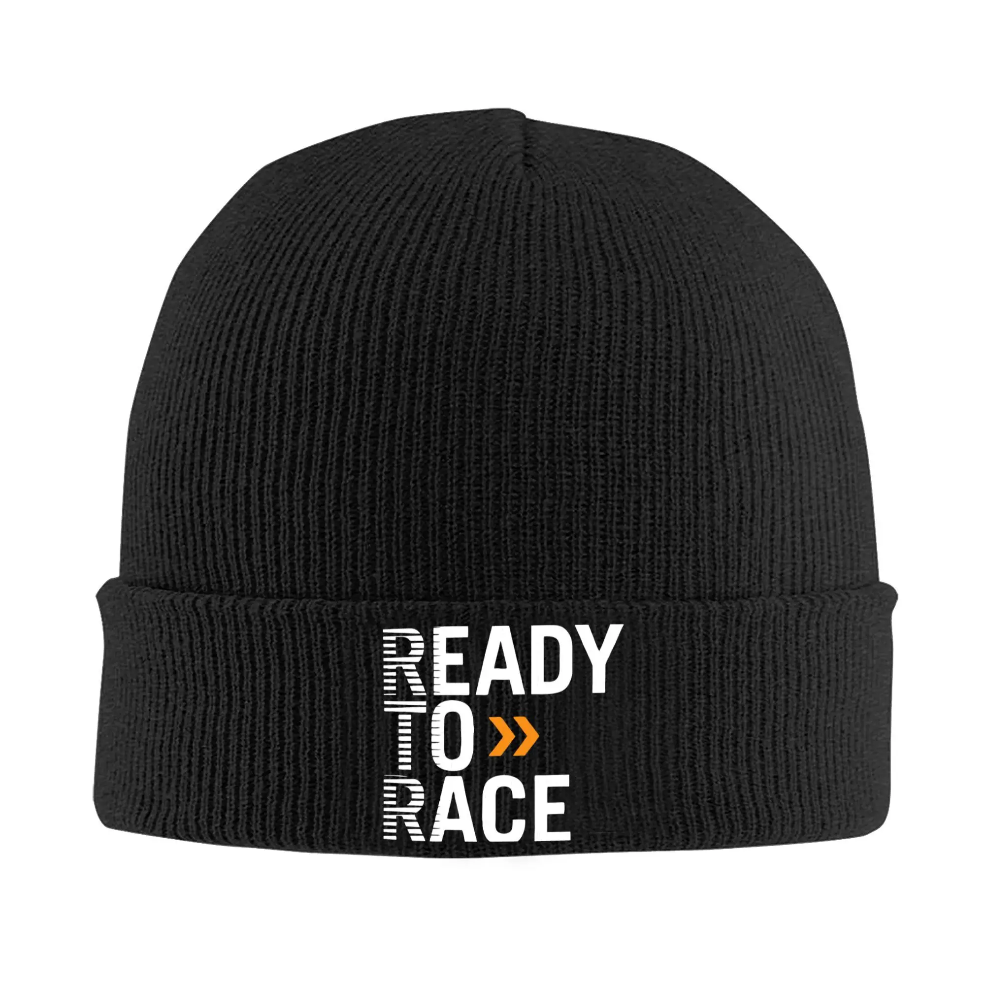 Ready To Race Knit Hat Beanie Winter Hats Warm Unisex  Color Motocross Bitumen Bike Life Caps for Men Women Gifts