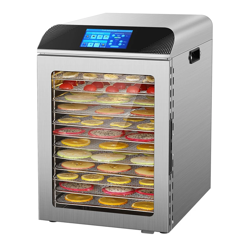 Intelligent dried fruit machine household and commercial touch screen fully automatic fruit and vegetable meat food drying