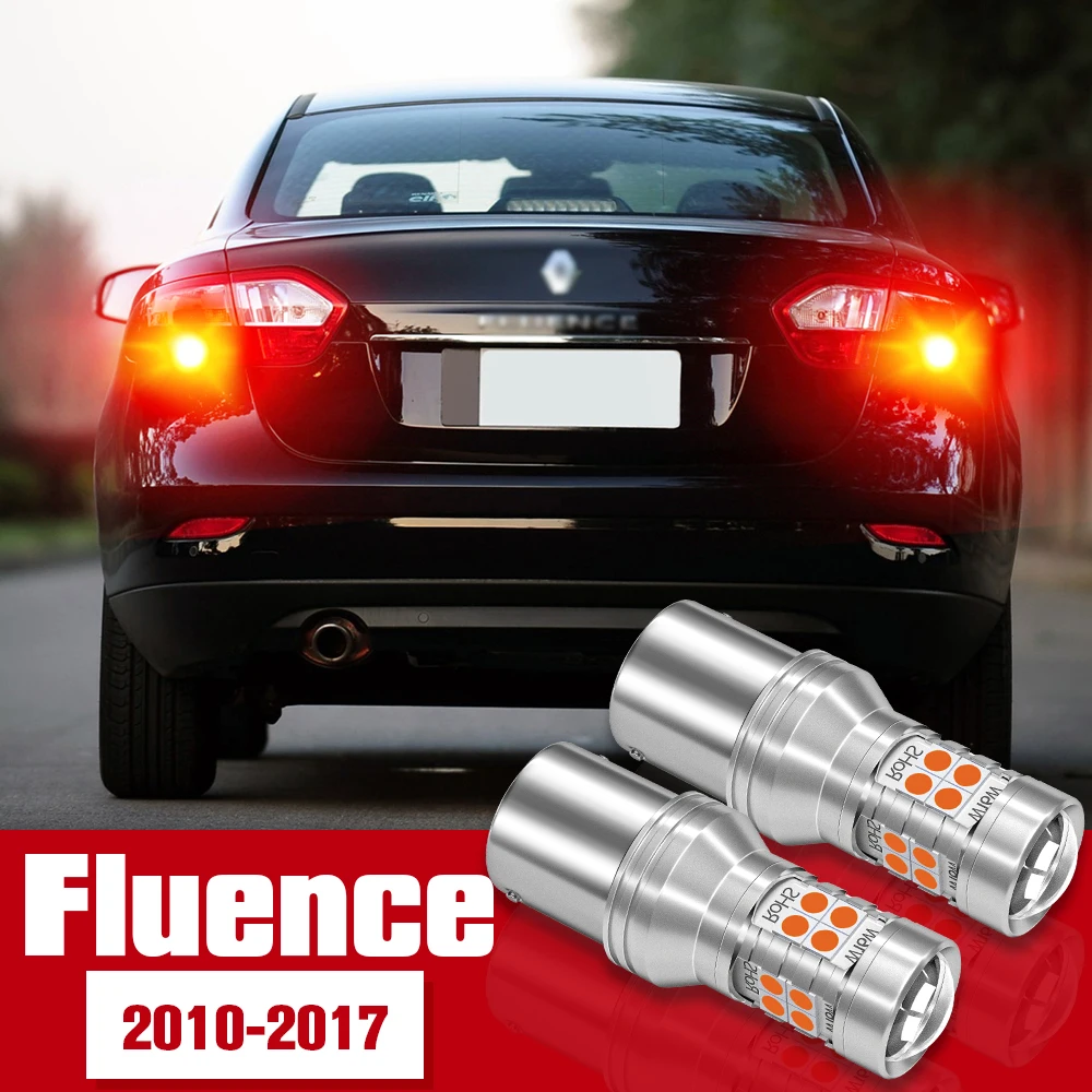 2pcs LED Accessories Brake Light Bulb Lamp For Renault Fluence 2010-2017 2011 2012 2013 2014 2015 2016