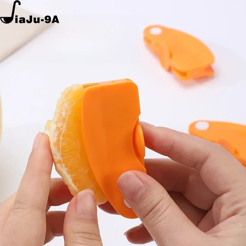 1pc Orange Folding Peeler Peeling Knife Peeler Kitchen Accessories Kitchen Gadgets