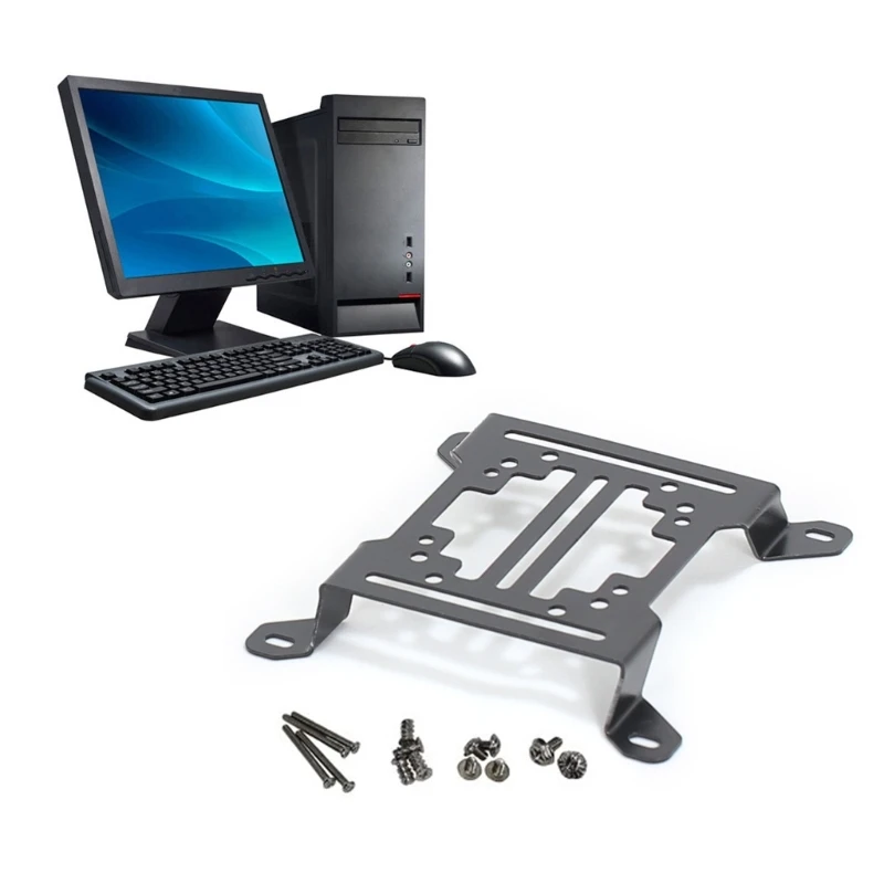 12cm 14cm Water Cooling Pump Radiator Support Holder Water Drainage Tank Reservoir Bracket Fan Holder Mount Stand