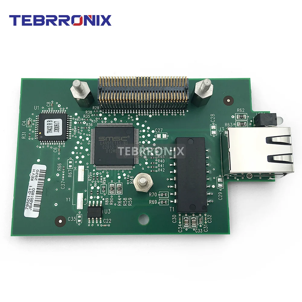 Imagem -04 - Placa de Rede para Impressora Térmica de Etiquetas 79823 Zebra Zm400 Zm600 105sl Plus 110xi4 140xi4 170xi4 Xi4 Series 79501011