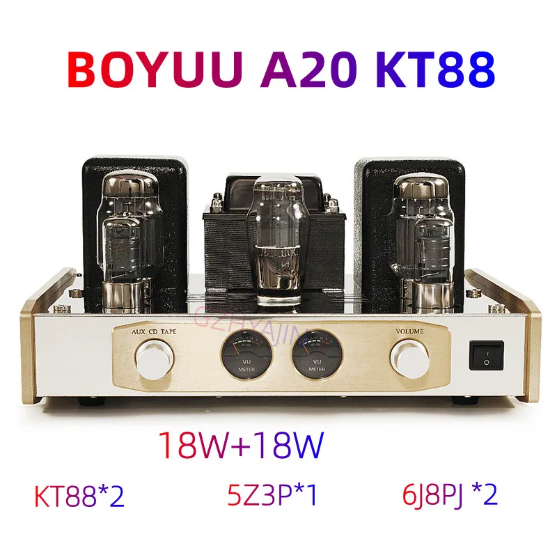 

BOYUU REISONG A20 18W * 2 KT88 single ended electronic tube single ended fever amplifier HIFI high-power amplifier