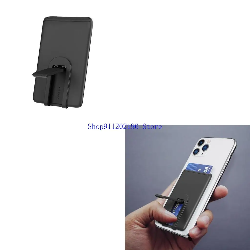 

P82A Phone Holder Card Holder Phone Stand Phone Accessory Silicone Phone Card Holder