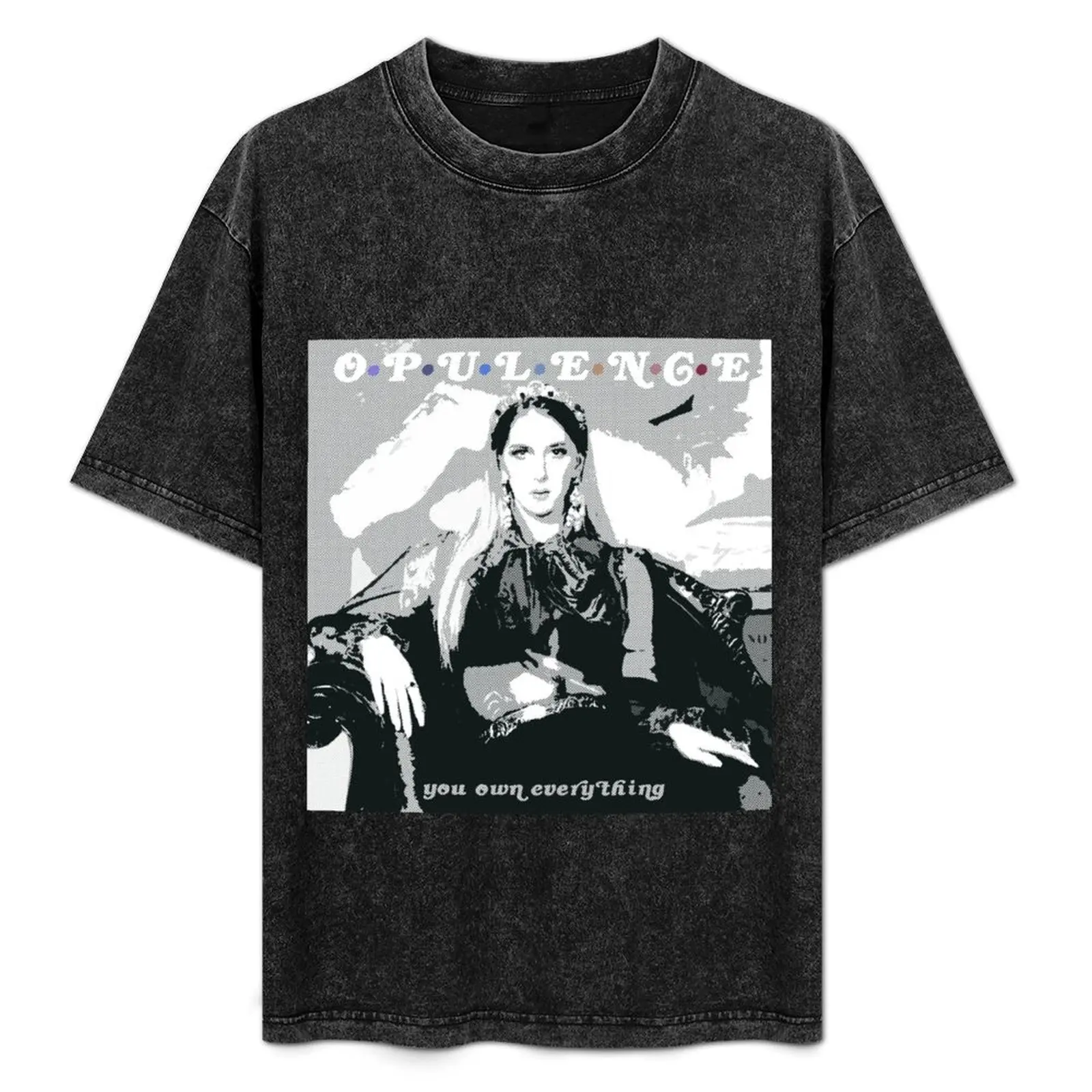 

Opulence//You Own Everything T-Shirt Basic Breathable Solid Color T-Shirt