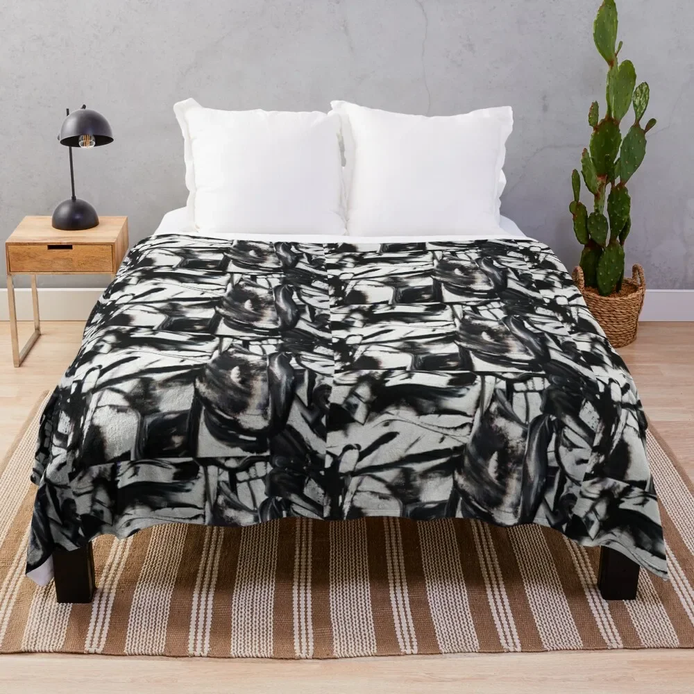 Monochrome Throw Blanket bed plaid Sofa Throw Thins Hair Blankets