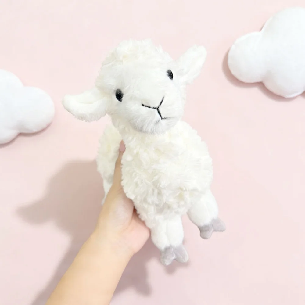 Levensechte Alpaca Knuffel Zachte Cartoon Lam Knuffels Pop Schattige Schapen Kussen Home Decor Verjaardagscadeautjes