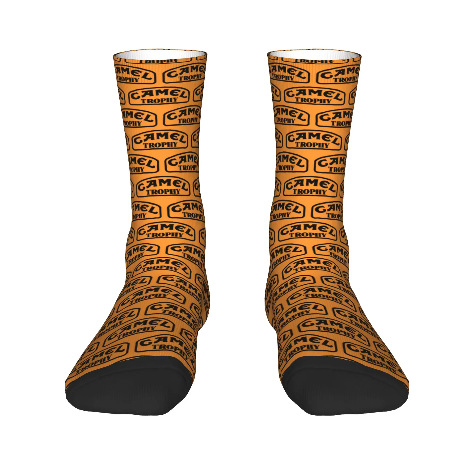 

Fun Printing Camel Trophy Socks for Women Men Stretch Summer Autumn Winter Crew Socks