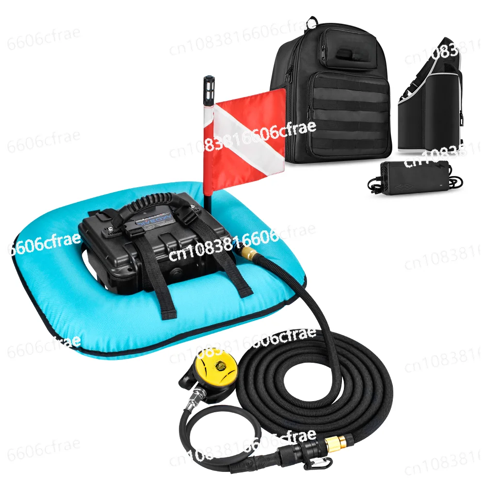 

2024 New Portable Electric Scuba Diving Ventilator Artificial Gill Equipment Diving Fishing Equipment